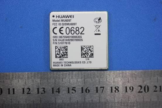 HSPA Module - FCC ID QISMU609T - Huawei Technologies Co.,Ltd (2)