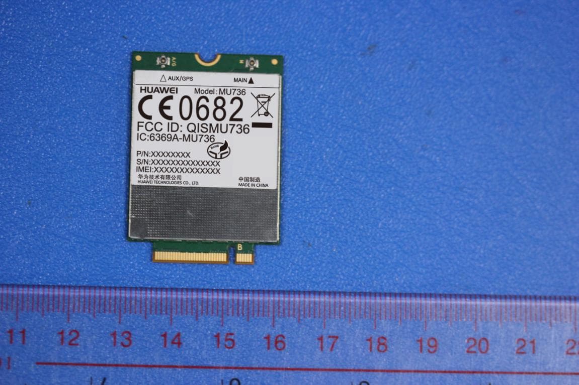 HSPA+ Module, which is supporting GPRS/EDGE850/1900, UMTS850/1900/1700 - FCC ID QISMU736 - Huawei Technologies Co.,Ltd (2)