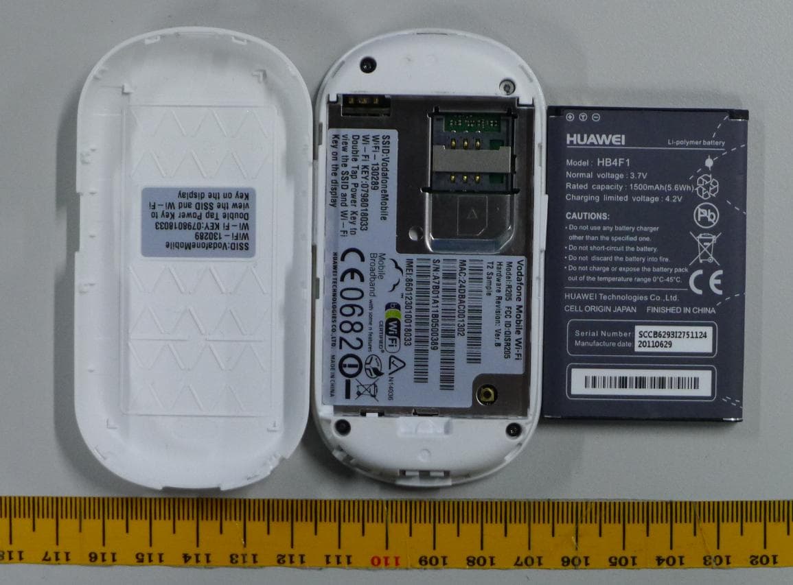 Vodafone Mobile Wi-Fi - FCC ID QISR205 - Huawei Technologies Co.,Ltd (2)