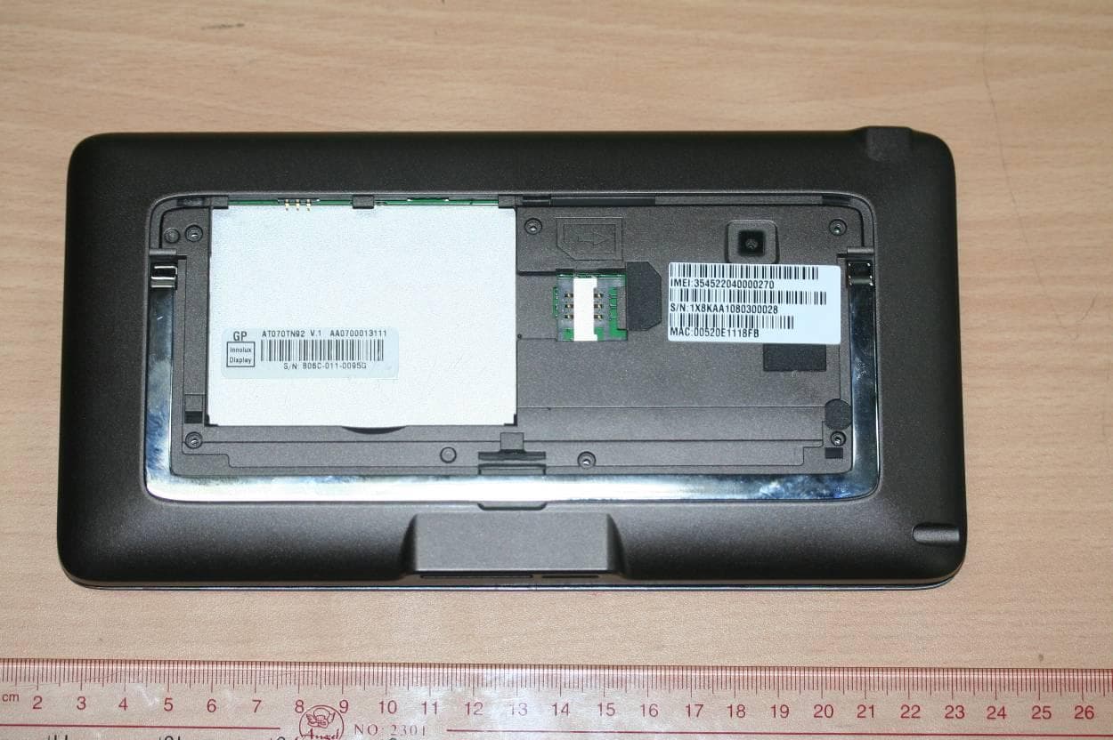 HUAWEI Ideos Tablet S7 - FCC ID QISS7-104 - Huawei Technologies Co.,Ltd