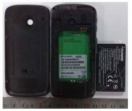 UMTS/GPRS/GSM Mobile Phone with BT - FCC ID QISU3220 - Huawei Technologies Co.,Ltd