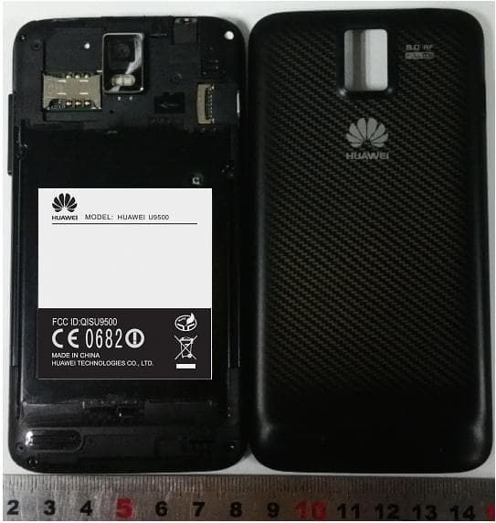 HSPA+/HSUPA/HSDPA/UMTS/GSM/GPRS/EDGE Mobile Phone with BT - FCC ID QISU9500 - Huawei Technologies Co.,Ltd (4)