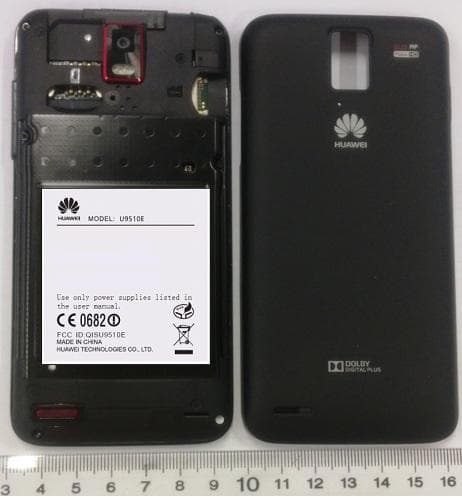 HSPA+/HSUPA/HSDPA/UMTS/GSM/GPRS/EDGE Mobile Phone - FCC ID QISU9510E - Huawei Technologies Co.,Ltd (2)
