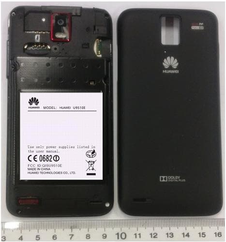 HSPA+/HSUPA/HSDPA/UMTS/GSM/GPRS/EDGE Mobile Phone - FCC ID QISU9510E - Huawei Technologies Co.,Ltd