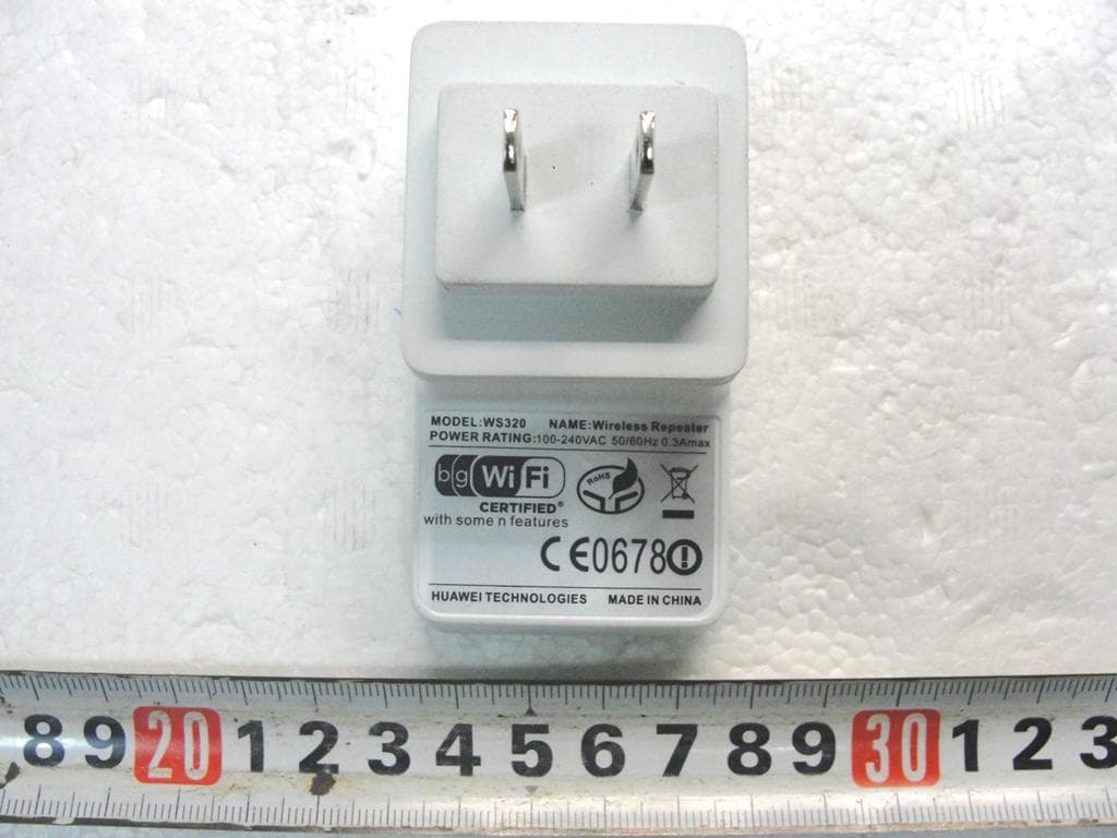 Wireless Repeater - FCC ID QISWS320 - Huawei Technologies Co.,Ltd