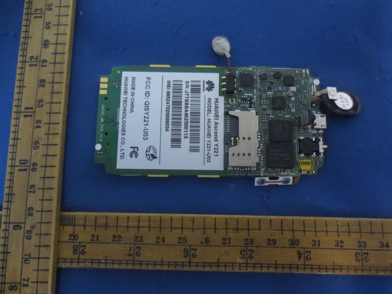 WCDMA Digital Mobile Phone - FCC ID QISY221-U03 - Huawei Technologies Co.,Ltd (2)