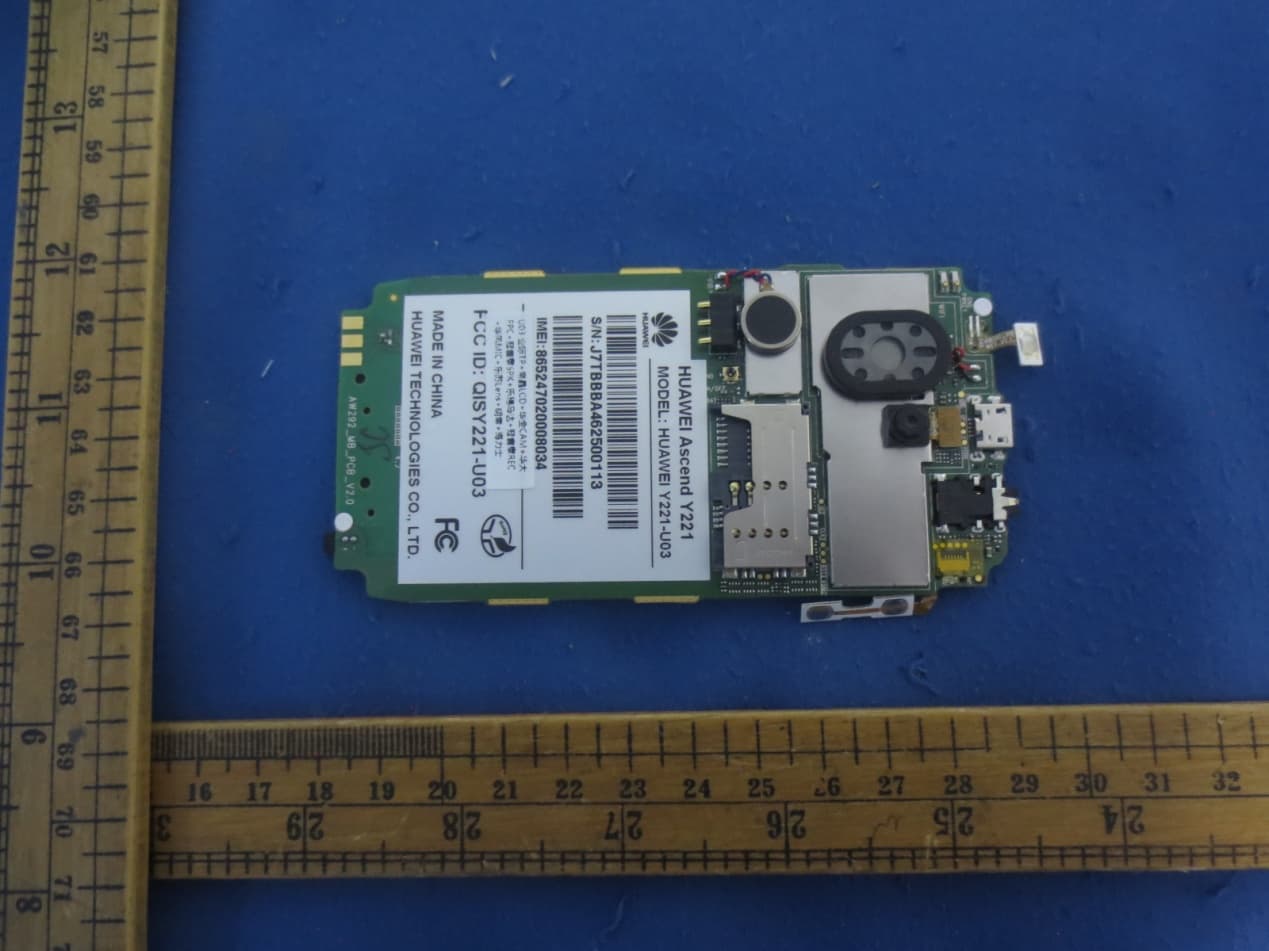 WCDMA Digital Mobile Phone - FCC ID QISY221-U03 - Huawei Technologies Co.,Ltd (3)