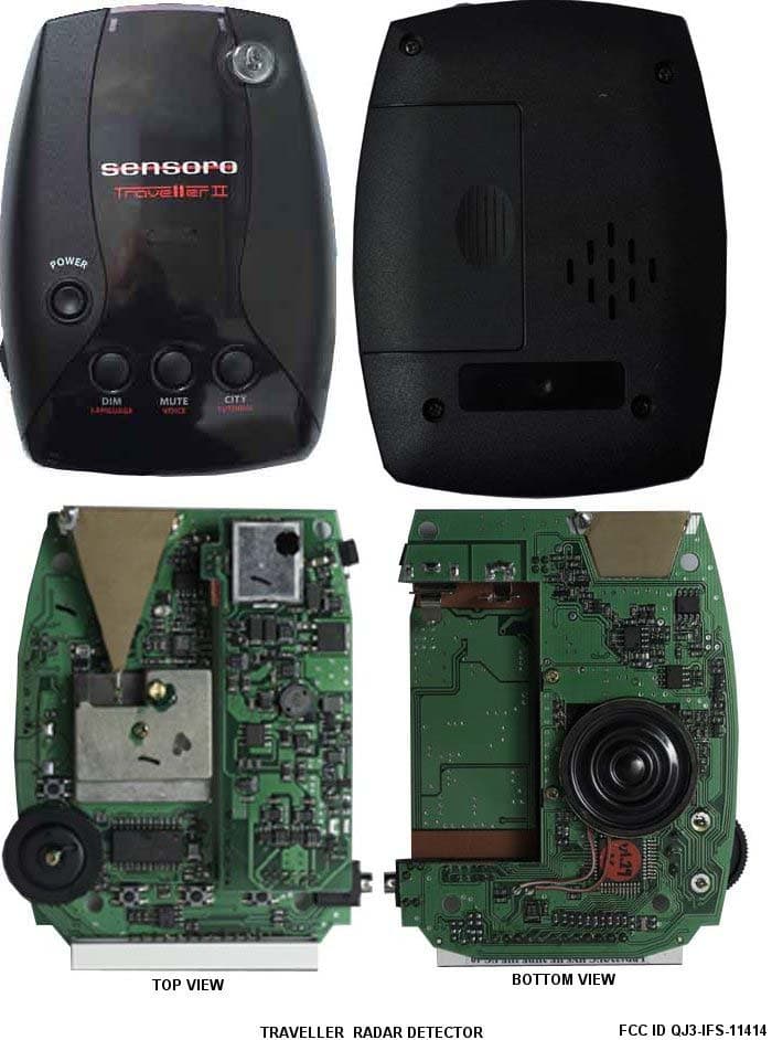 Radar Detector - FCC ID QJ3IFS-11414 - PNI Corporation