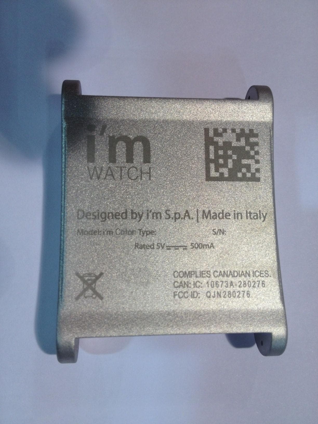 Digital Watch based on Android Operating System with Bluetooth - FCC ID QJN280276 - I'm S.p.A. (1)