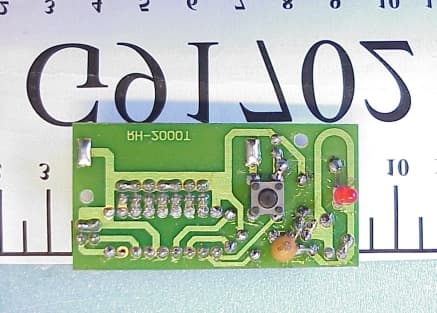 Wireless Door Bell Transmitter - FCC ID QJWRH2000T - DARJUNG  INDUSTRIES CO.,LTD