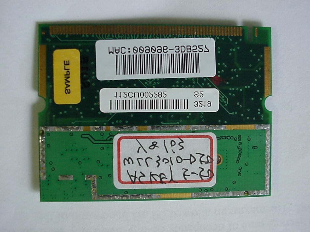 Mini-PCI Wireless LAN Module - FCC ID QK3-WL0002 - Fujitsu Australia Ltd (3)