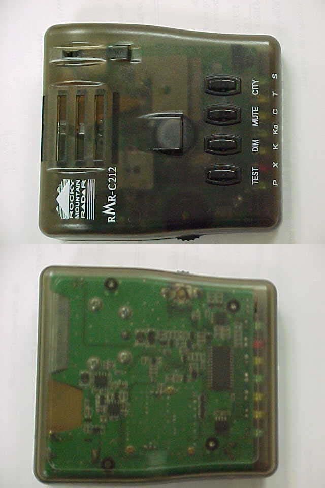 Radar Detector - FCC ID QKK-C02 - Rocky Mountain Radar