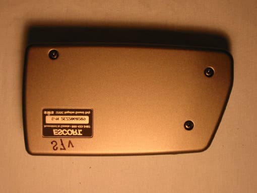 Radar Detector - FCC ID QKL8500 - Escort Incorporated (2)