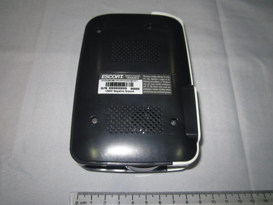 Radar Detector - FCC ID QKLM6 - Escort Incorporated (3)