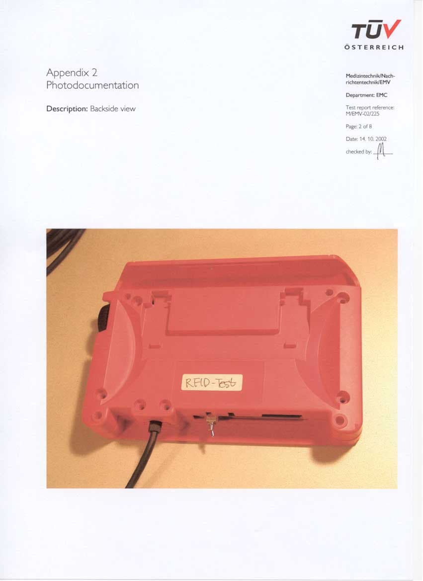 Radio frequency identification system - FCC ID QKWRF5000I - FRONIUS International gmbh (2)