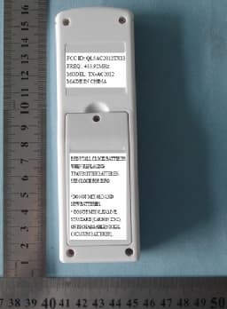 TEMPERATURE TRANSMITTER - FCC ID QL5AC2012TX13 - Cason Electronics Holdings Co., Ltd.