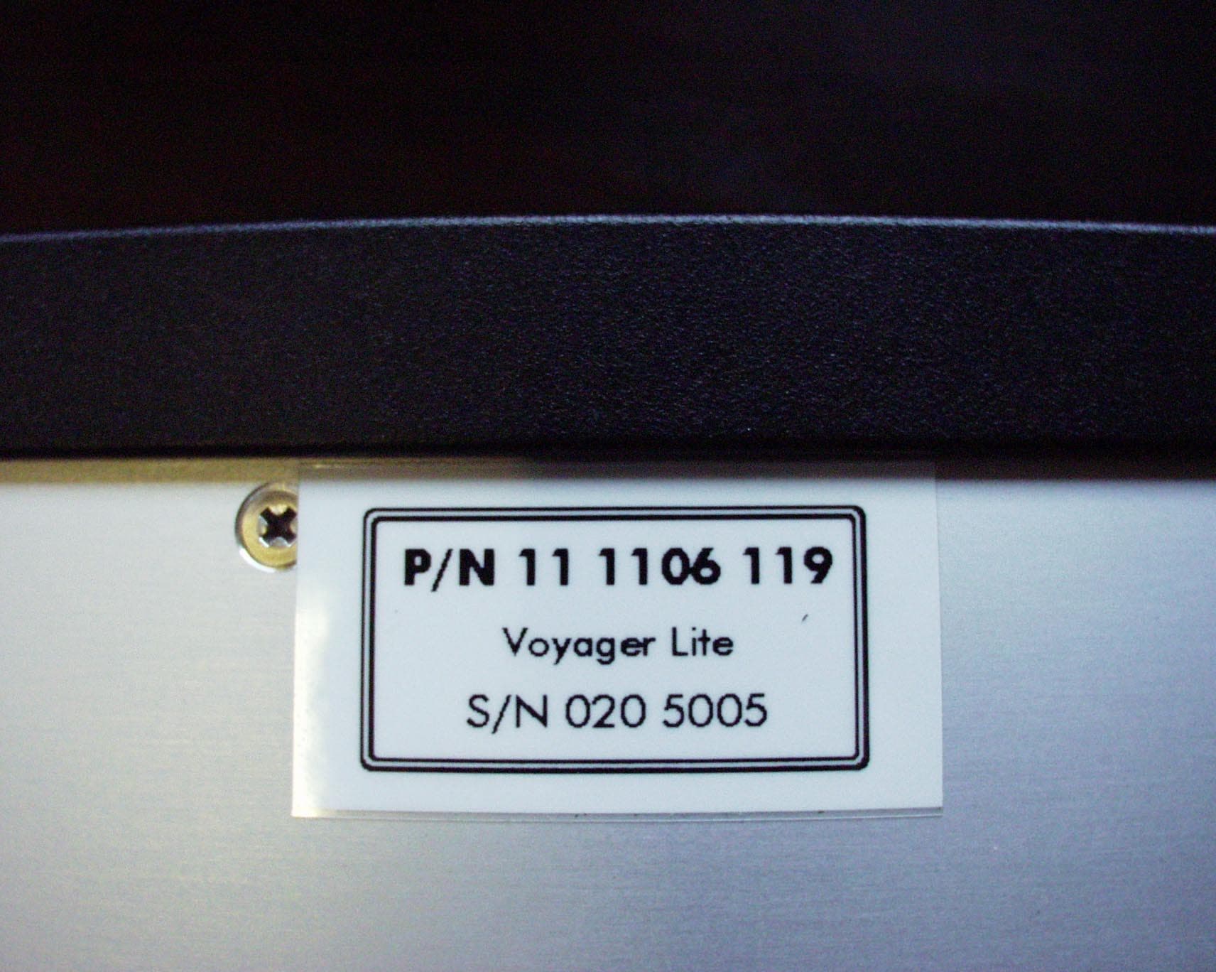 Transportable Television System for Event Coverage - FCC ID QLCVOYAGER - Tandberg Television AVS GmbH + CO.KG