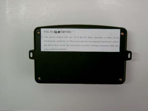 Car Alarm Transceiver - FCC ID QLWSM700S - ACE SECURITY INC