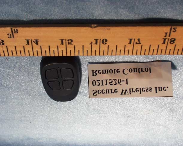Wireless Remote Control Transmitter - FCC ID QNPEV-F345 - Secure Wireless, Inc (4)