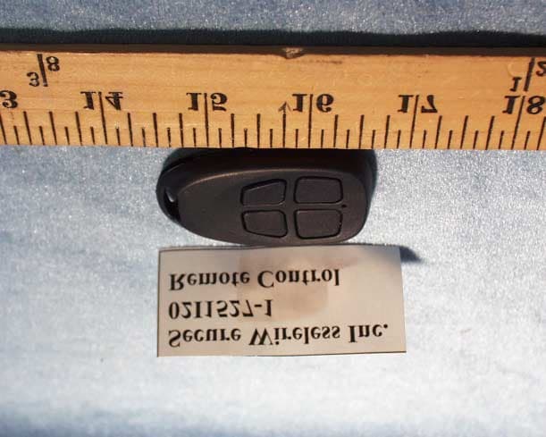 Wireless Remote Control Transmitter - FCC ID QNPEV-F433 - Secure Wireless, Inc (4)