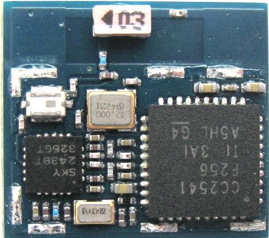 BLE121LR long range Bluetooth Smart module - FCC ID QOQBLE121LR - Silicon Laboratories Finland Oy