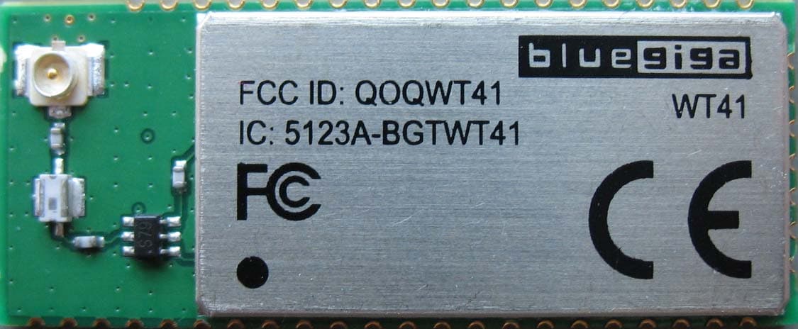 Bluetooth Module WT41-E - FCC ID QOQWT41E - Silicon Laboratories Finland Oy (2)