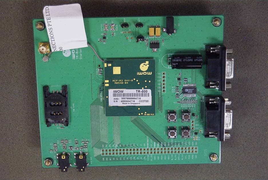 850MHz 1900MHz, GSM, GPRS - FCC ID QPB-TR8000506 - iWOW Connections Pte Ltd