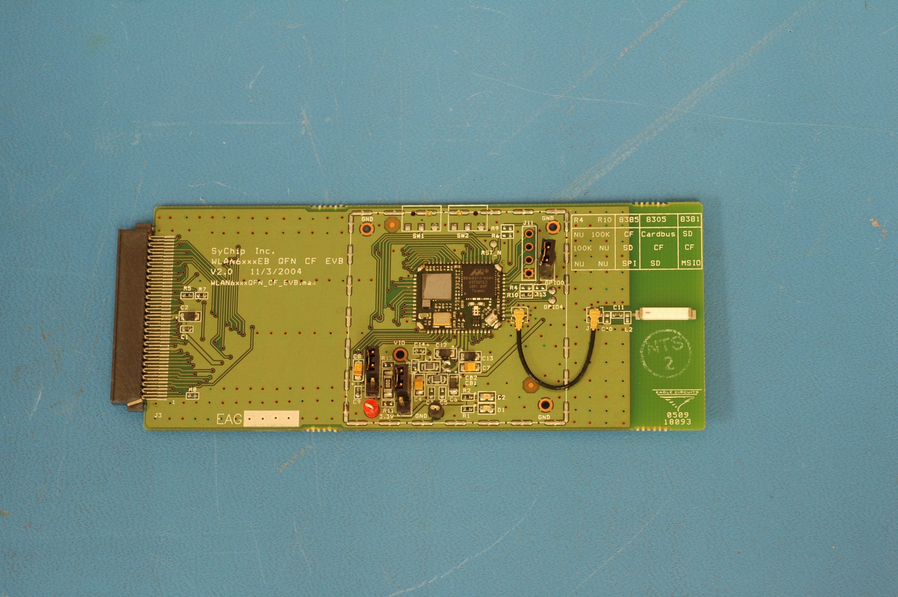 802.11 b/g Transceiver - FCC ID QPU6100 - Murata Electronics North America (3)