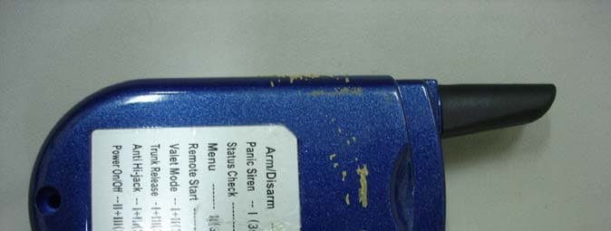 Car Alaram - FCC ID QQ5A1GT - A1TECH Inc.