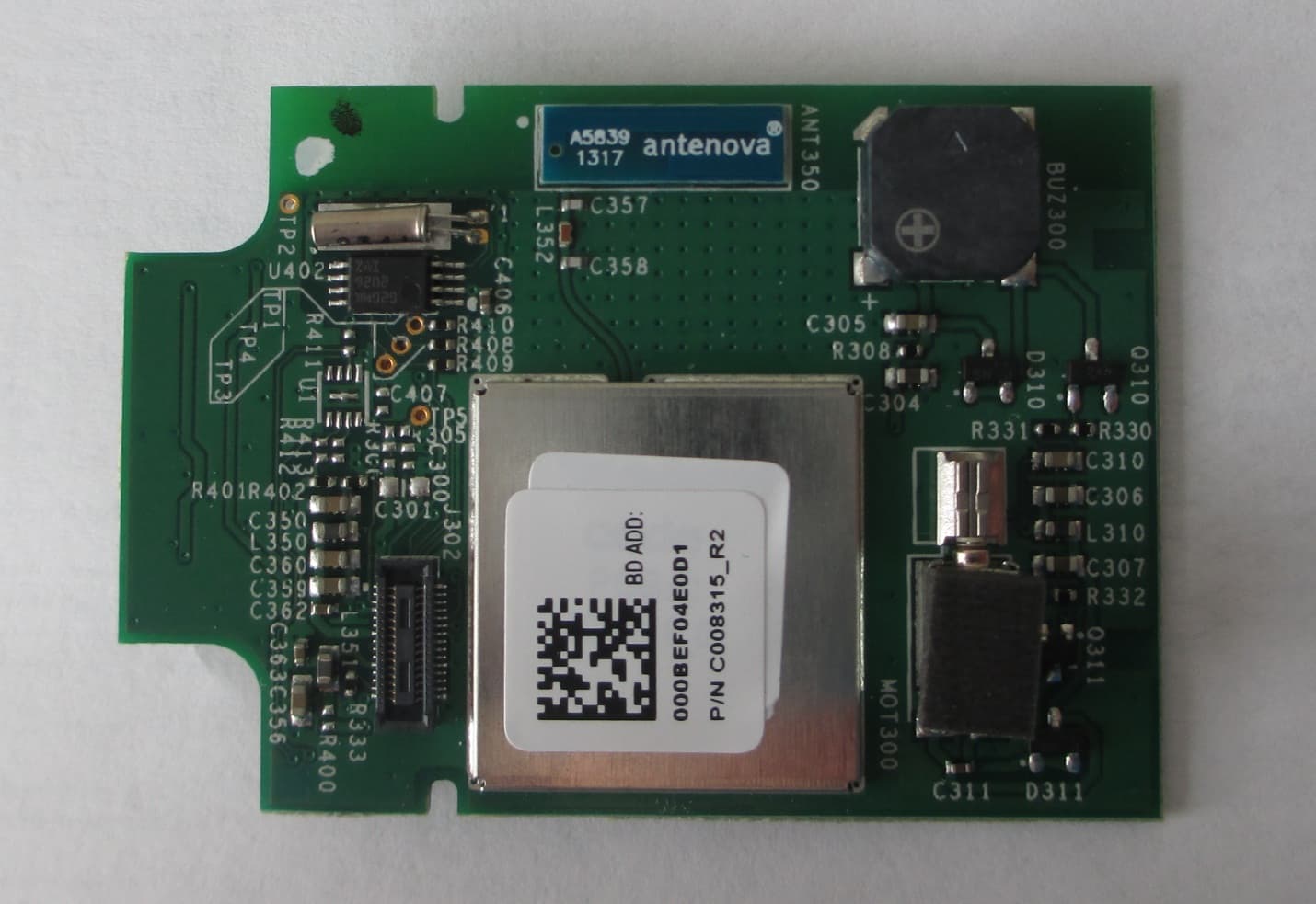 BLUETOOTH MODULE - FCC ID QQ6-BTR12 - Code Corporation