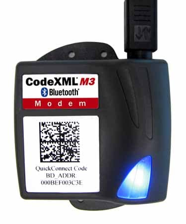 CodeXML M3 Bluetooth Modem - FCC ID QQ6-XML02 - Code Corporation (2)
