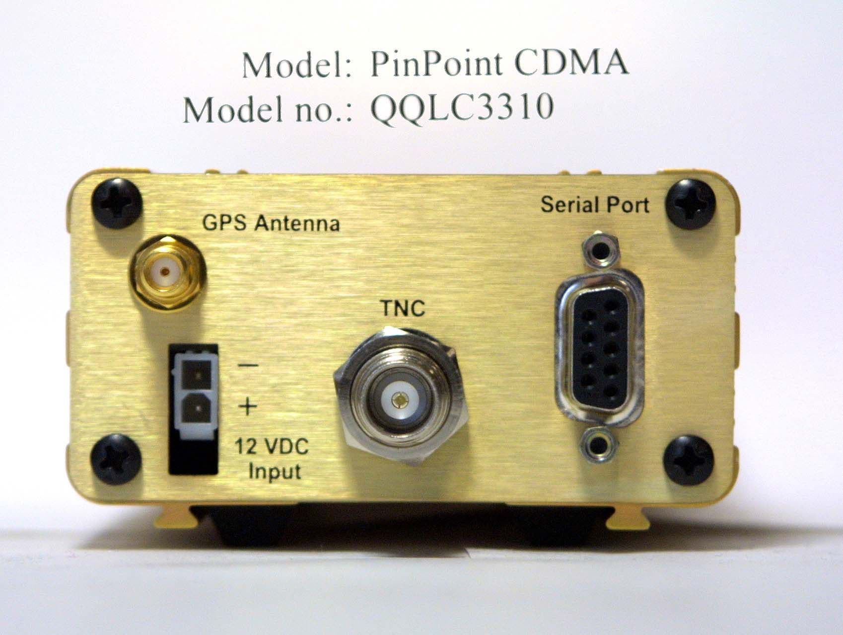 Dual Mode, Dual Channel Modem - FCC ID QQLC3310 - Sierra Wireless, ULC