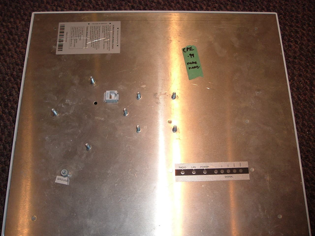 WIRELESS NETWORKING DEVICE - FCC ID QRF-TR-6015 - Tranzeo Wireless Technologies, Inc