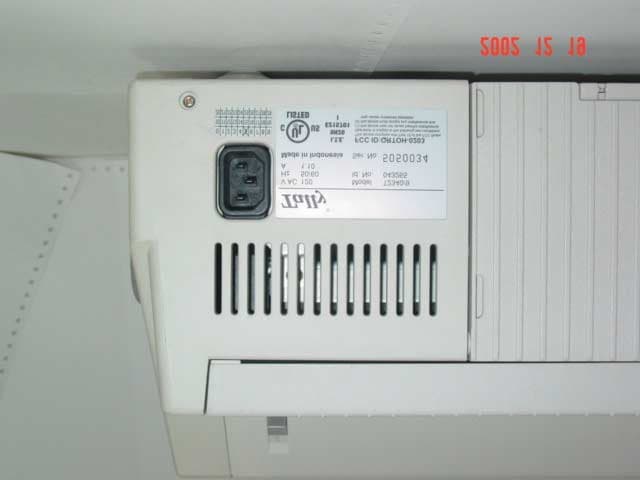 Dot Matrix Printer, M/N:T2340/9 - FCC ID QRTOH-0203 - TOSHIBA TEC Singapore Pte Ltd (2)