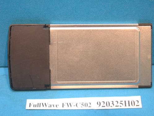 802.11b Wireless LAN CardBus Adapter - FCC ID QRV-FW-C502-0304 - FullWave Technology Co., Ltd (2)