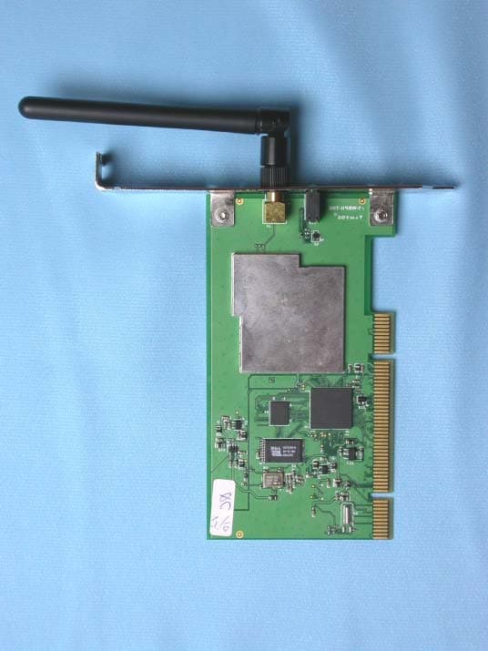 Pure PCI Wireless LAN Card - FCC ID QS3WBPII1 - TwinMOS Technologies Inc.