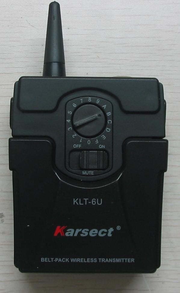 WIRELESS MICROPHONE TRANSMITTER - FCC ID QSRKLT6U - ENPING KARSECT ELECTRONICS CO., LTD (2)