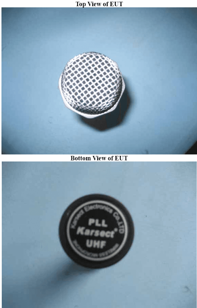 WIRELESS MICROPHONE TRANSMITTER - FCC ID QSRKST1U - ENPING KARSECT ELECTRONICS CO., LTD (1)