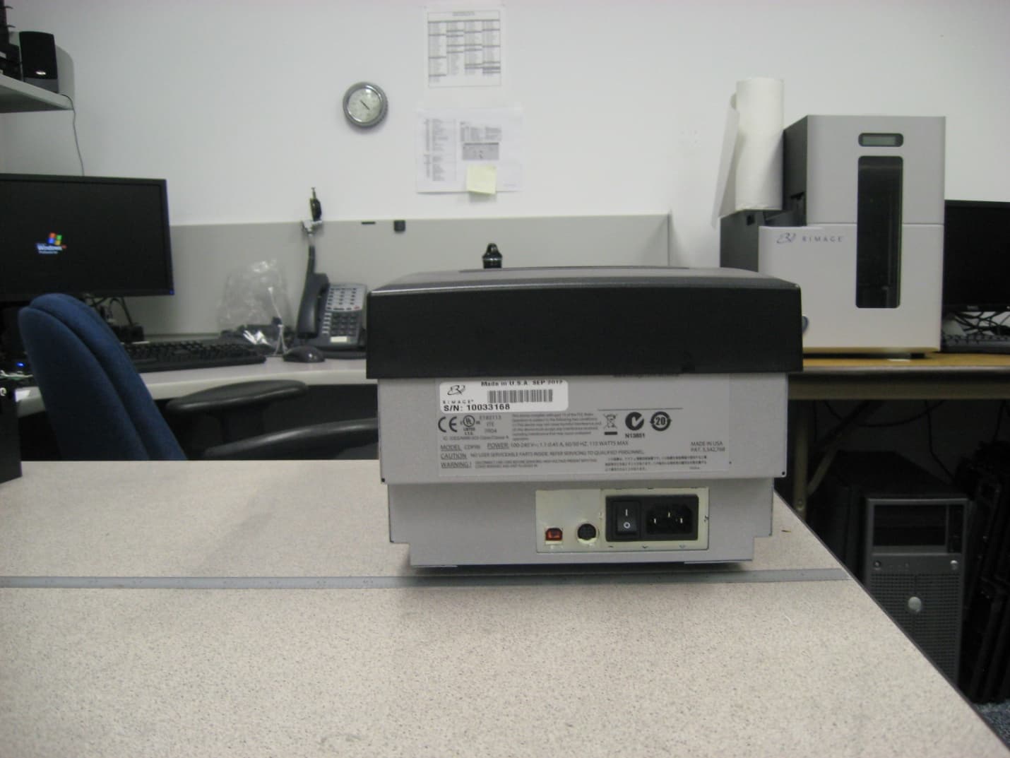 Optical Disc Label Printer with RFID - FCC ID QT5-CDPR6 - Rimage Corporation (3)
