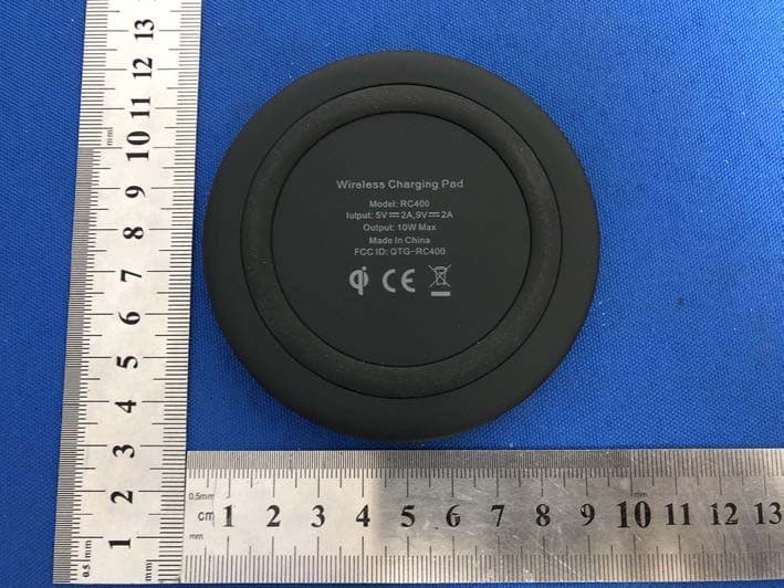 Wireless Charging Pad - FCC ID QTG-RC400 - ZAGG Inc. (2)