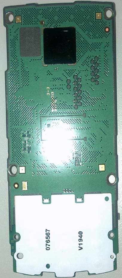GSM/WCDMA cellular phone w/BT - FCC ID QTKRM-576 - Microsoft Corporation
