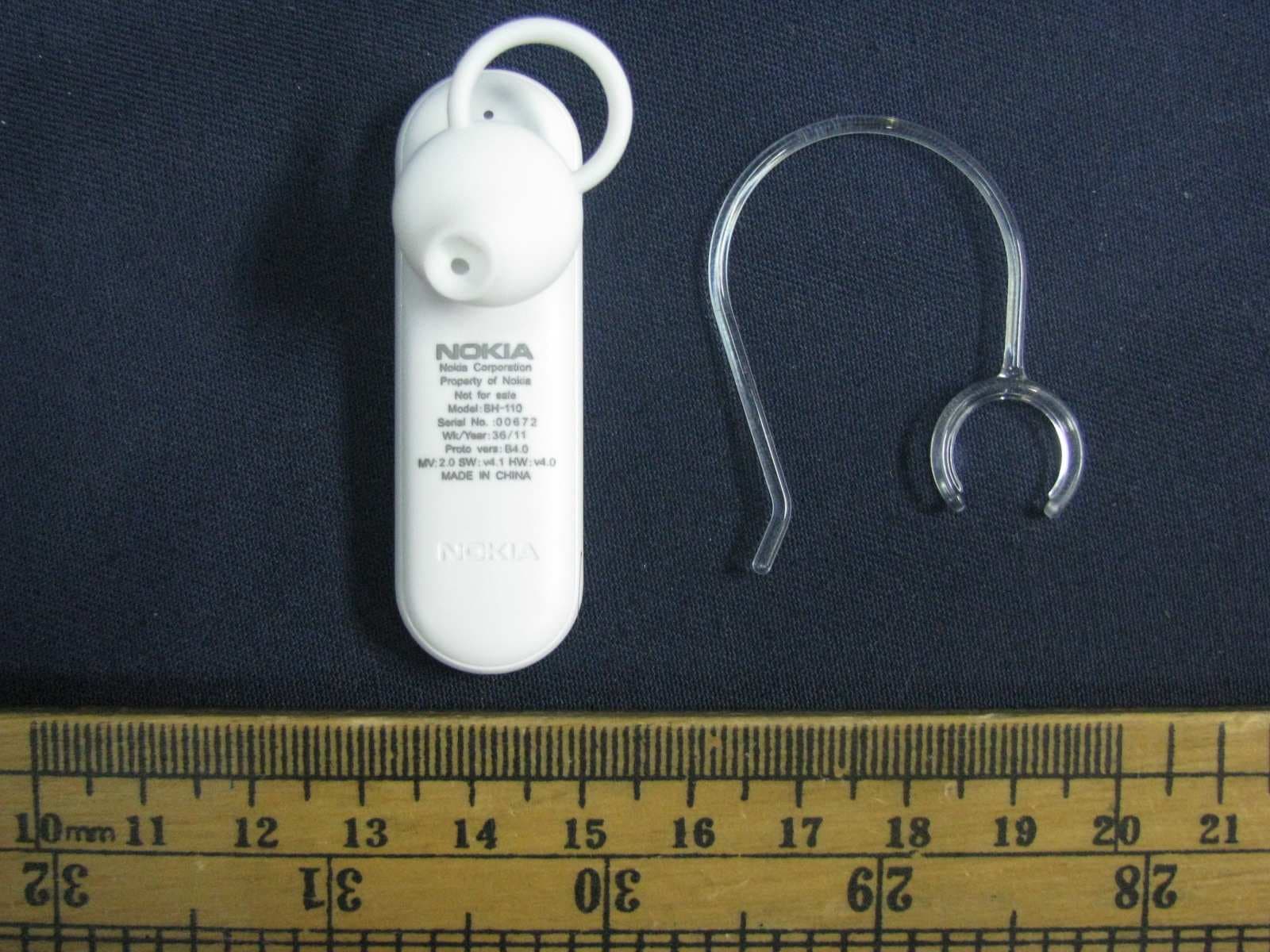 Bluetooth headset - FCC ID QTLBH-110 - Microsoft Corporation