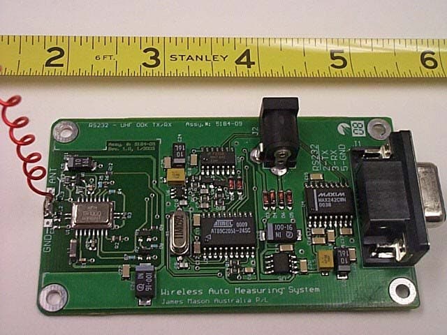 J.M.A. Computer & Wireless Auto Measuring System - FCC ID QTYJMAMARK002 - James Mason Australia P/L