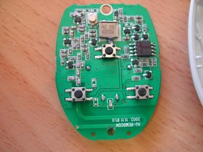 Remote Controller - FCC ID QUPHJ-RC100F - Hyun Joung System Co., Ltd