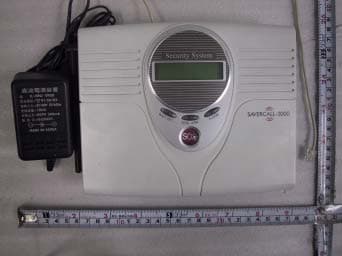 Wireless Security System - Main Unit - FCC ID QUPSAVERCALL-3000 - Hyun Joung System Co., Ltd (2)