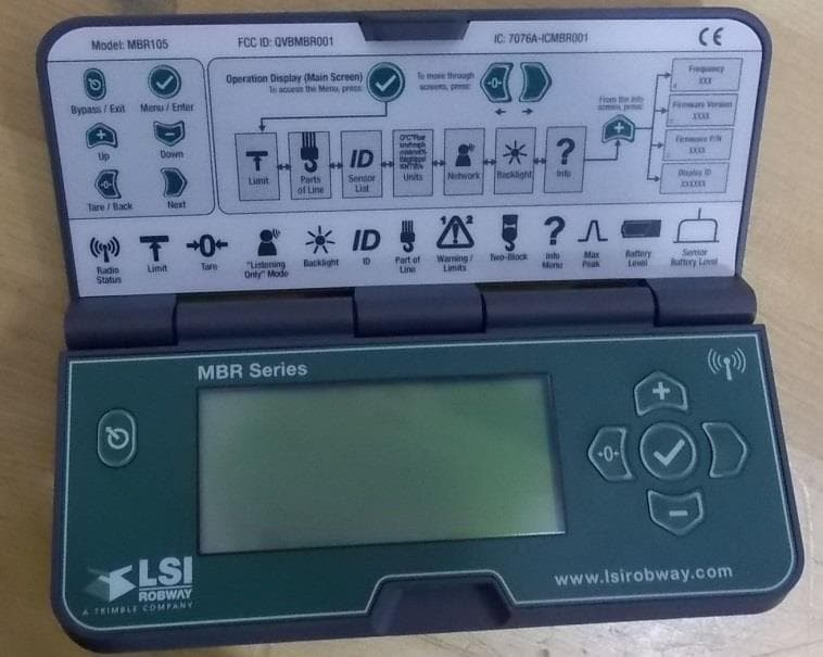 Multi Sensor Display - FCC ID QVBMBR001 - Load Systems International, Inc.