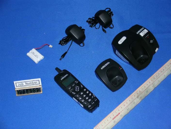 5.8GHz/2.4GHz Analog Cordless Phone w/CID-Handset - FCC ID QVF0701H - I-Tel Corporation