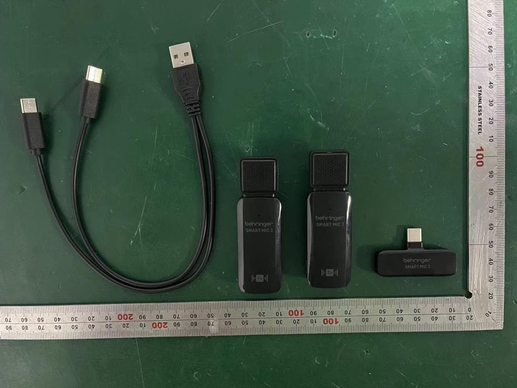 Wireless Dual Lapel Microphone System with USB-C Receiver - FCC ID QWHSMARTMIC2 - Music Tribe Commercial MY Sdn. Bhd. (5)