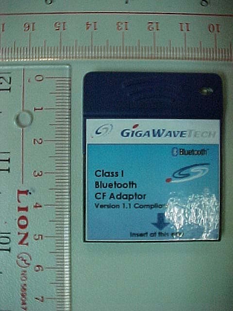 Bluetooth Compact Flash Card (Class 1) - FCC ID QXZCFPA-001A - Gigawavetech Pte Ltd (3)