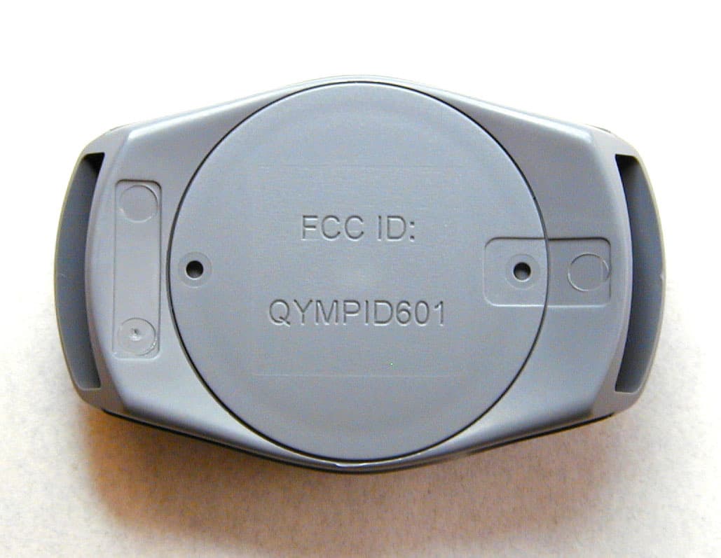 Personal Identification Device - FCC ID QYMPID601 - Serco Geografix Limited